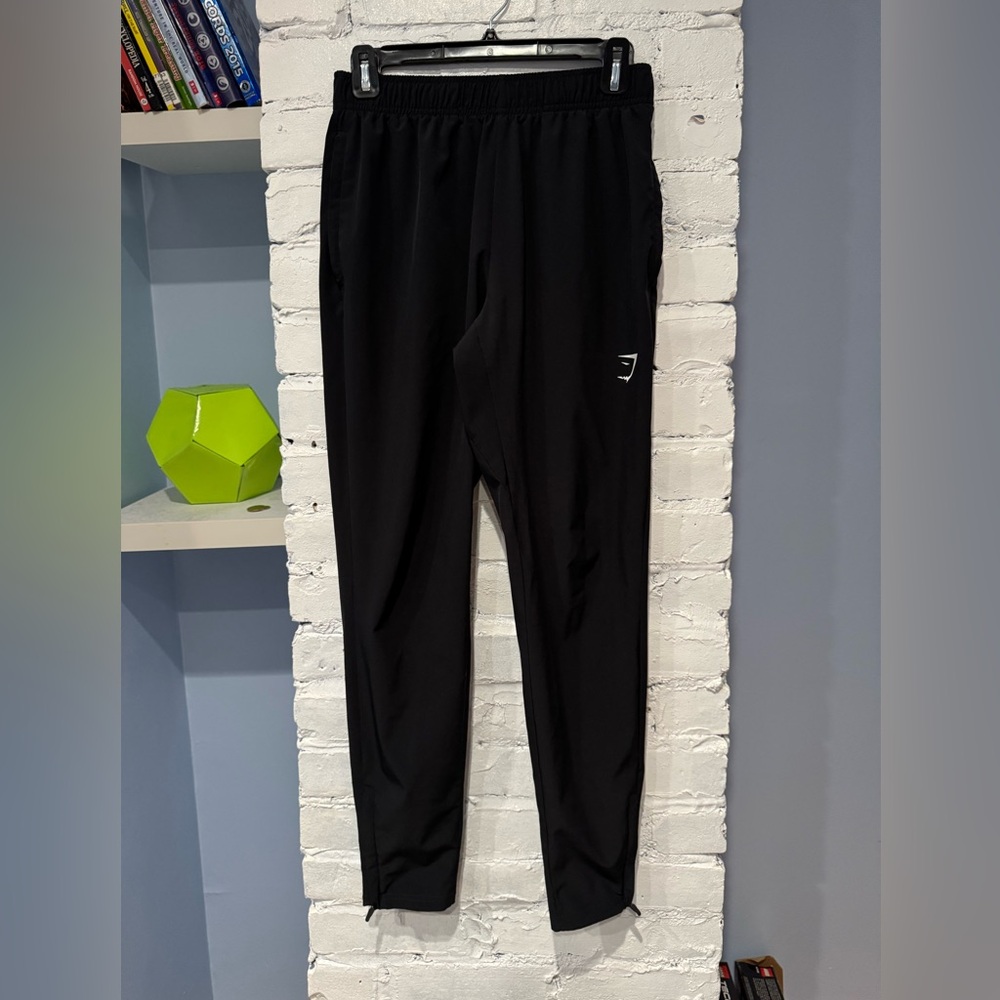 Gymshark - Stretch Waist Black Men’s‎ Arrivl Woven Pants GMBT4308 Size Small